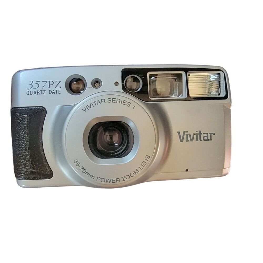 VIVITAR SERIES 1 357PZ Quartz Date 35mm Point & Shoot Film Camera